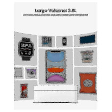 Metal Timed Lock Box,Time Lock Box with Child Lock and LED Display,Self-Control Timer Locker for Pho SZRH A-S