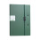 Foldable Clipboard with File Storage Green 1pc 1