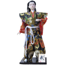 Samurai Doll Traditional Kimono 31cm