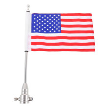 Heavy Duty Motorcycle Flagpole Mount 1 Piece