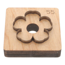 Petal Cutting Die and Embossing Machine Fabric Scissors Hole