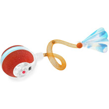 Interactive Cat Ball with Elastic Mesh Tail for Indoor Cats