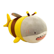 Striped Plush Pig Stuffed Animal 28cm