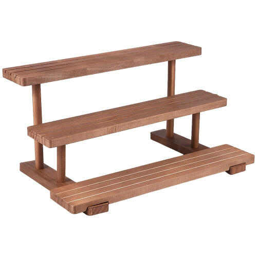 Wood Cupcake Stand Solid Wood 2 or 3 Tiers