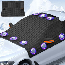 Car Windshield Cover Black All-Weather Front Protector 1