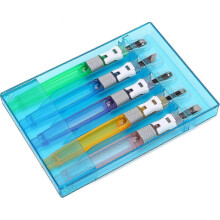 Wood Carving Tool Set Kit with Plastic Handle & Alloy Steel Blade for DIY Woodworking Carving - 5Pcs Wood Chisel