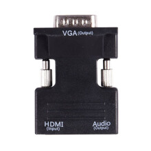 10X 1080P Female to VGA Male with Audio Output Cable Converter Adapter