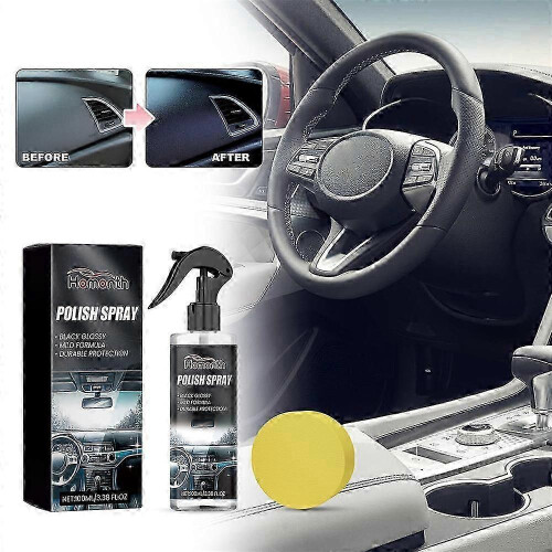 Car Plastic Restorer Plastic Revitalizing Coating Agent Back to Black Cleaners