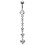 Belly Button Ring Surgical Steel Ring for Women 1