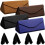 Foldable Sunglasses Case with Cleaning Cloth 4-Pack 1
