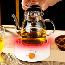 Electric Flower Tea Kettle Stove Mini Hot Plate 15x11x7cm