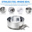 Cage Mount Water Bowl voor Cage Pet Feeding Solution-14x5,5cm 10