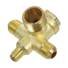 4-Way Threaded Non-Return Check Valve for Air Compressor