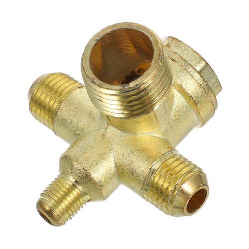 4-Way Threaded Non-Return Check Valve for Air Compressor