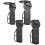 4 Bike Wall Mount Set, Foldable Bicycle Storage Rack, 30kg Load 2