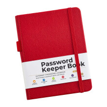 Portable Password Notebook for Address and Daily Notes