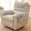 Plush Non-Slip Sofa Armrest Cover Gray 1