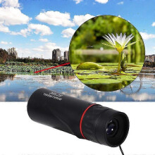 30x25 Waterproof Monocular Telescope - Mini Portable Zoom Lens for Outdoor Camping & Birdwatching Adventures
