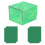 Card Deck Box Light Green Grid Holder 1 Unit 1