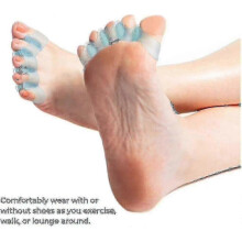Naboso Splay - Gel Toe Stretcher, Separator And Straightener for Correction Of Bunions,mmer Toes And Restore Natural Foot Shapedm.14