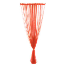 Light Filtering Sheer Curtains with Leaf Pattern, 1 Panel