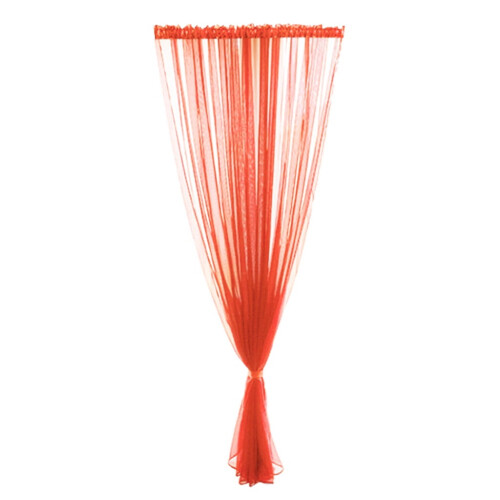 Light Filtering Sheer Curtains with Leaf Pattern, 1 Panel