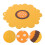 Sunflower Silicone Placemat Heat Resistant Reusable 1