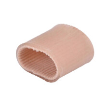 (L) Toe Protectors Portable Supple lining Tubes Sleeves Gel Comfortable Blisters Calluses Nonslip Surface Toes and Fingers