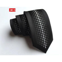 Men's Floral Jacquard Skinny Neck Tie 6 cm