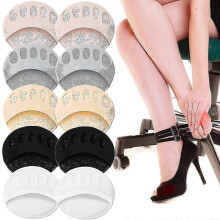 5 Pairs Honeycomb Forefoot Pads Feet Sweat Pads Metatarsal Pads Soft Ball Of Foot Cushion Pads Relief Foot Fatigue