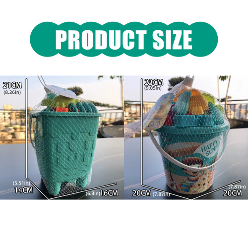 Kits de jouets de jeu de sable avec-14 morceaux de lac gr 2
