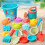 Kits de jouets de jeu de sable avec-14 morceaux de lac gr 9