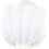 White Craft Feathers for Wedding and Christmas Decorations, 1