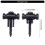 Electric Guitar Roller String Retainers with Mounting Screws 3