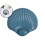 Shell-Shaped Plastic Dinner Plate Reusable 1 Piece 1