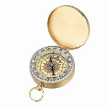 Redesigned Military Army Compass Watch in Pocket Brass Style for Outdoor Adventures, Hiking Tools and Beyond