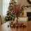 Christmas Tree Pendants Silver Lollipop Round Ball 5 pcs 5