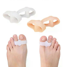 4 Types Soft Elastic Toe Separator Silicone Hallux Valgus Orthopedic Protector Thumb Corrector Spacers Bunion Relief Foot Care