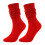 Men's Wool Thermal Socks Red Medium High Tube One Size 1