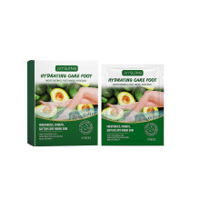 Jaysuing Avocado Fruit Exfoliating Foot Mask Daily Gentle Care Hydrating Moisturizing And Nourishing Cleaning Foot Mask