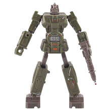 Green Robot Convertible Pen with Time Display