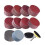 50Mm Sanding Disc with Hook And Loop Backing, Water Proof Sandpaper for Uniform Sanding, 300 Pieces Set 1