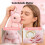 (White) Easter Handmade Soft Plush Bunny Keychain Cute Rabbit Keyring Bag Charm Pendant Party Gift 4