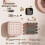 Small Sewing Kit Box: Cute Portable 2-Layer Organizer Magnetic Needles and Thread Kits Holder Basic Case 5