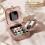 Small Sewing Kit Box: Cute Portable 2-Layer Organizer Magnetic Needles and Thread Kits Holder Basic Case 9
