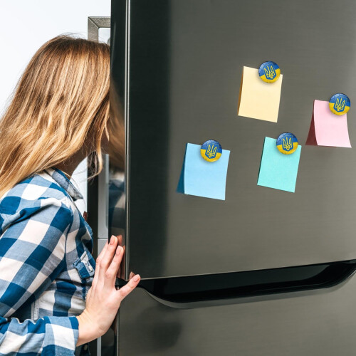 Whiteboard Refrigerator Magnet Round 1PCS 1
