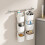 Small Hanging Basket Set Gray 3-Piece Wall-Mounted 2