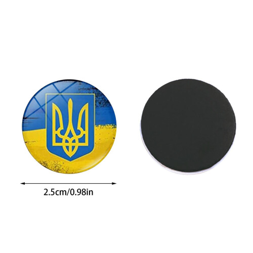 Whiteboard Refrigerator Magnet Round 1PCS 2