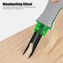 Wood Carving Tool Set Kit with Plastic Handle & Alloy Steel Blade for DIY Woodworking Carving - 5Pcs Wood Chisel