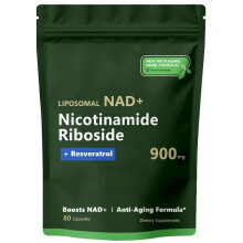 3PC NAD+ Capsules Nicotinamide Riboside NAD Supplement Anti-Aging Energy Boost USA 60 Count